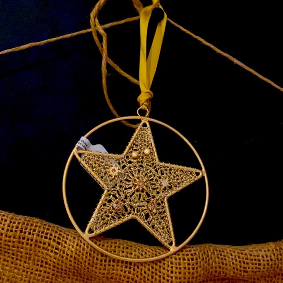 Free People Jewelry - Free People STAR earrings with cute earring holder.